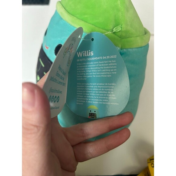 Squishmallow WILLIS the ARCADE GAME Plush Stuffed Soft Toy 10” - Picture 4 of 7